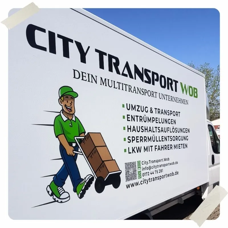 Transporter Seitenansicht von CityTransportWob